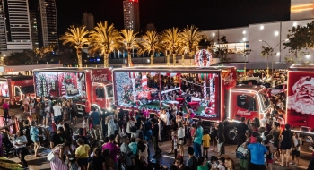 Caravana de Natal da Coca-Cola traz magia e encanto para 11 cidades de Goiás